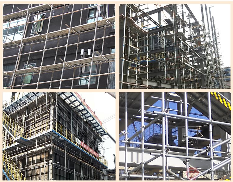 高品質(zhì)腳手架扣件，沖壓腳手架扣件，固定扣件 施工現(xiàn)場圖