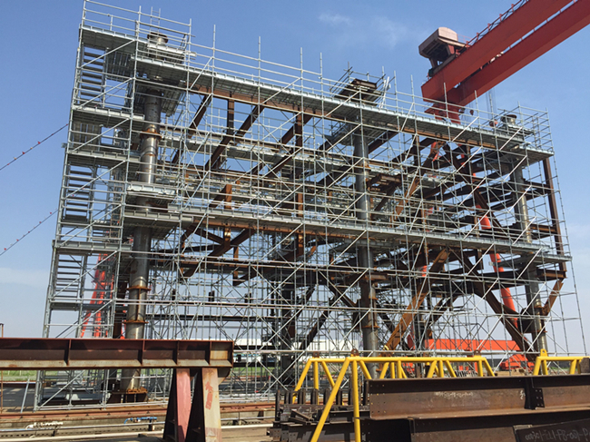 什么時候搭盤扣式腳手架，什么時候拆腳手架？