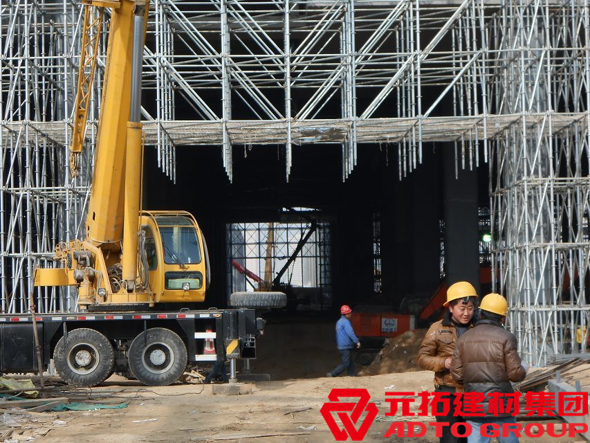 承插式鋼管腳手架尺寸有哪些？承插式鋼管腳手架可以最高多少米？